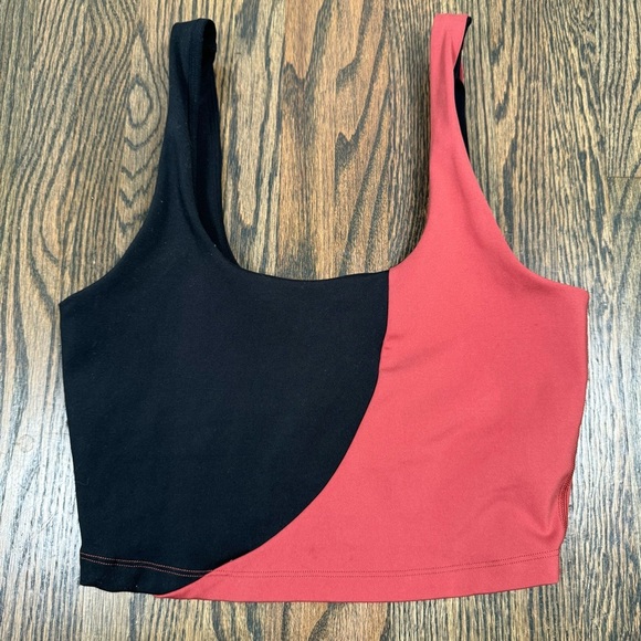 Spiritual Gangster Indie Colorblock Cropped Tank Top size small - Picture 1 of 7